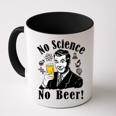 No Science No Beer - Beer Guy Science Logos Mug