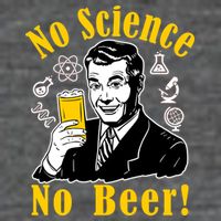 No Science No Beer - Beer Guy Science Logos Flatbill Hat