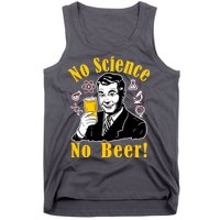 No Science No Beer - Beer Guy Science Logos Tank Top