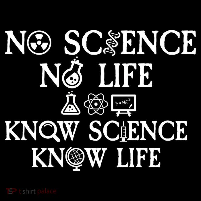 No Science No Life Know Science Know Life Youth Performance Sprint T-Shirt