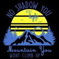 No Shadow You Wont Light Up  Flexfit Unipanel Trucker Cap
