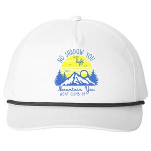 No Shadow You Wont Light Up  Snapback Five-Panel Rope Hat