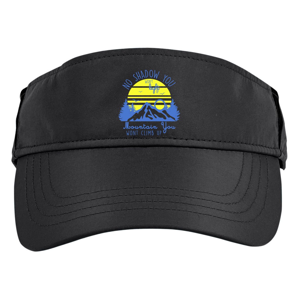 No Shadow You Wont Light Up  Adult Drive Performance Visor