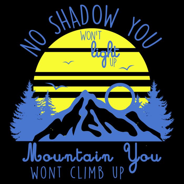 No Shadow You Wont Light Up  Cropped Pullover Crew