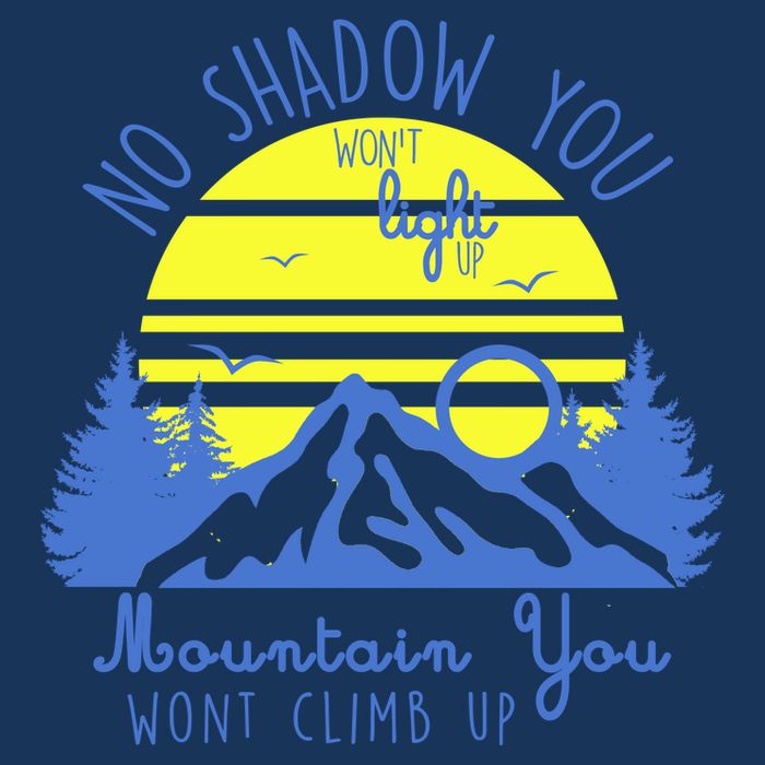 No Shadow You Wont Light Up  Drawstring Bag
