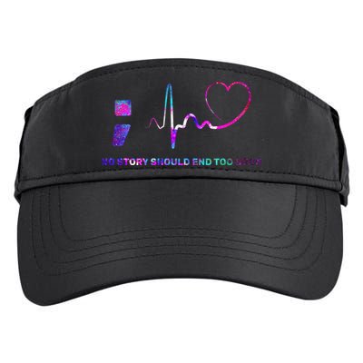 No Story Should End Too Soon Adult Drive Performance Visor