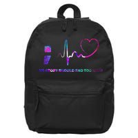 No Story Should End Too Soon 16 in Basic Backpack