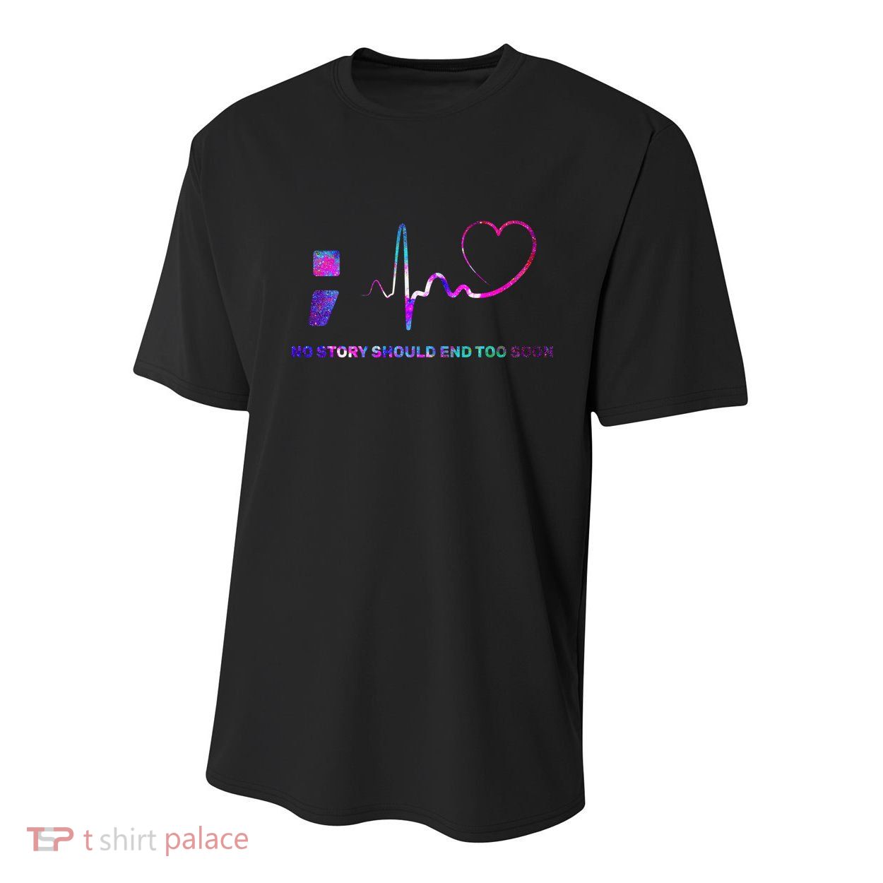 No Story Should End Too Soon Youth Performance Sprint T-Shirt