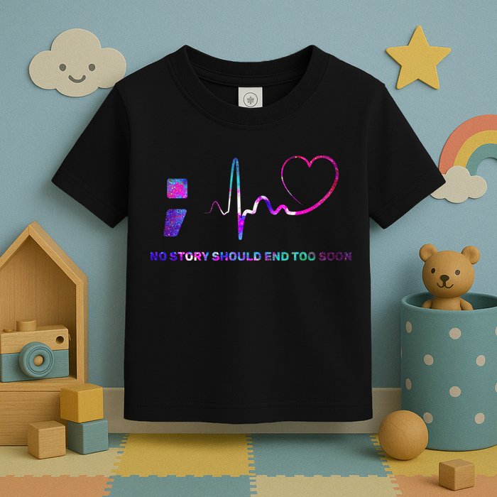 No Story Should End Too Soon Toddler T-Shirt