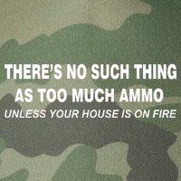 No Such Thing As Too Much Ammo House On Fire Legacy Tie Dye Trucker Hat