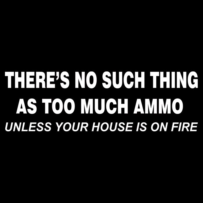 No Such Thing As Too Much Ammo House On Fire Backpack