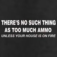 No Such Thing As Too Much Ammo House On Fire Adult Drive Performance Visor