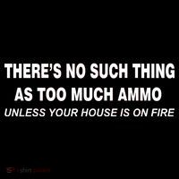No Such Thing As Too Much Ammo House On Fire Wool Snapback Cap