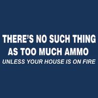 No Such Thing As Too Much Ammo House On Fire Polo