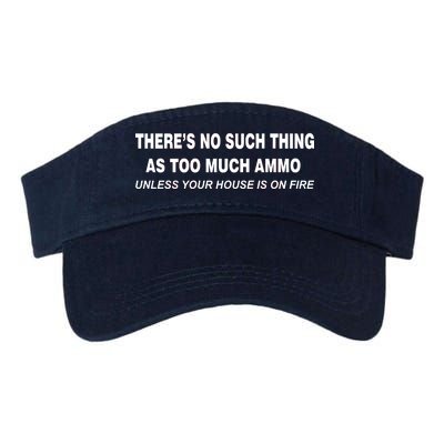 No Such Thing As Too Much Ammo House On Fire Valucap Bio-Washed Visor