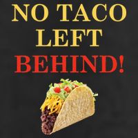 No Taco Left Behind Funny Tacos Adult Drive Performance Visor