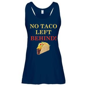 No Taco Left Behind Funny Tacos Ladies Essential Flowy Tank