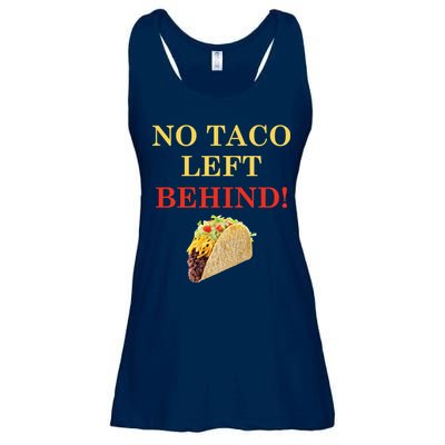 No Taco Left Behind Funny Tacos Ladies Essential Flowy Tank
