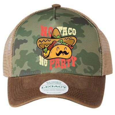 No Taco No Party Legacy Tie Dye Trucker Hat