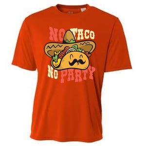 No Taco No Party Cooling Performance Crew T-Shirt