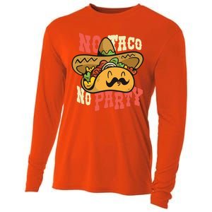 No Taco No Party Cooling Performance Long Sleeve Crew