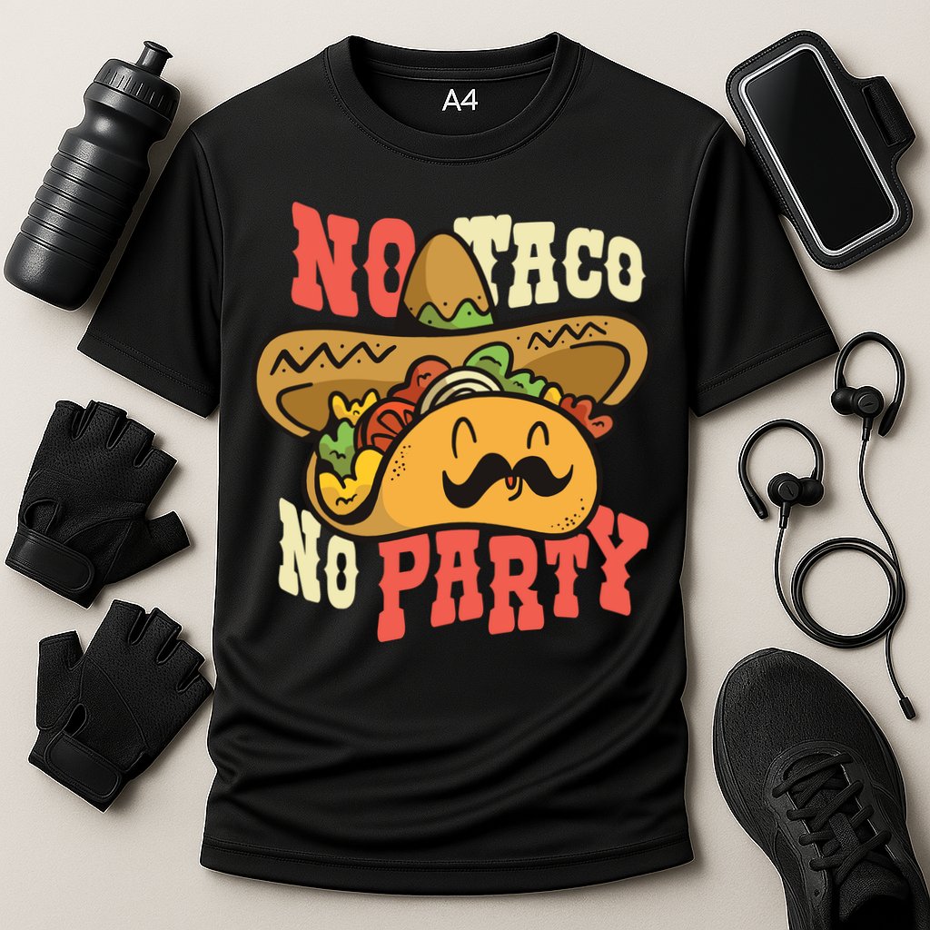 No Taco No Party Performance Shirt