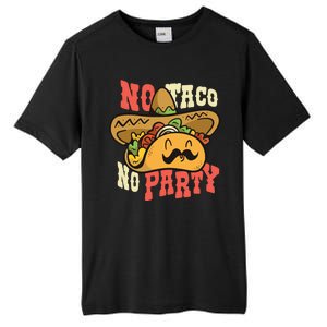 No Taco No Party Tall Fusion ChromaSoft Performance T-Shirt