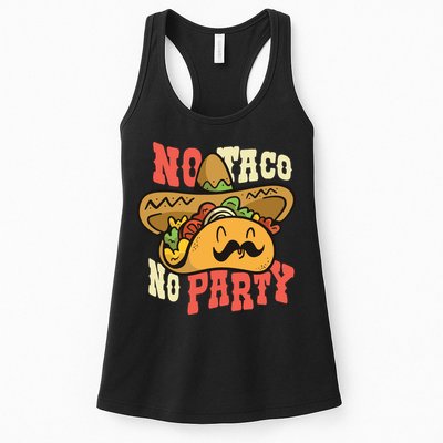 No Taco No Party Womens Tank Top