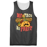 No Taco No Party Mesh Reversible Basketball Jersey Tank