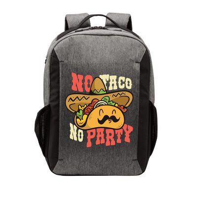 No Taco No Party Vector Backpack