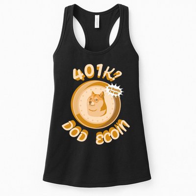 No Thanks I've Got Dogecoin Womens Tank Top