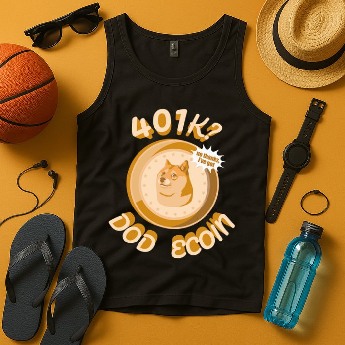 No Thanks I've Got Dogecoin Tank Top