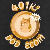 No Thanks I've Got Dogecoin Golf Towel