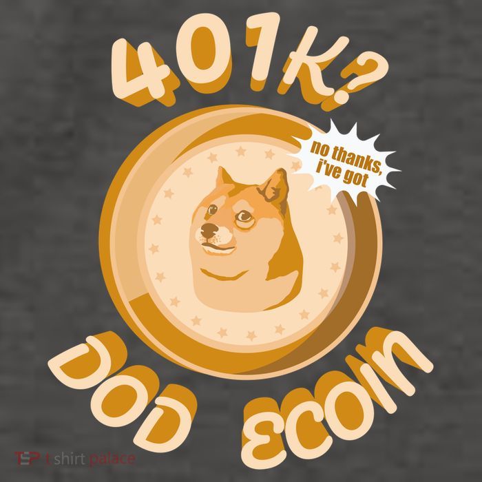 No Thanks I've Got Dogecoin Vector Backpack