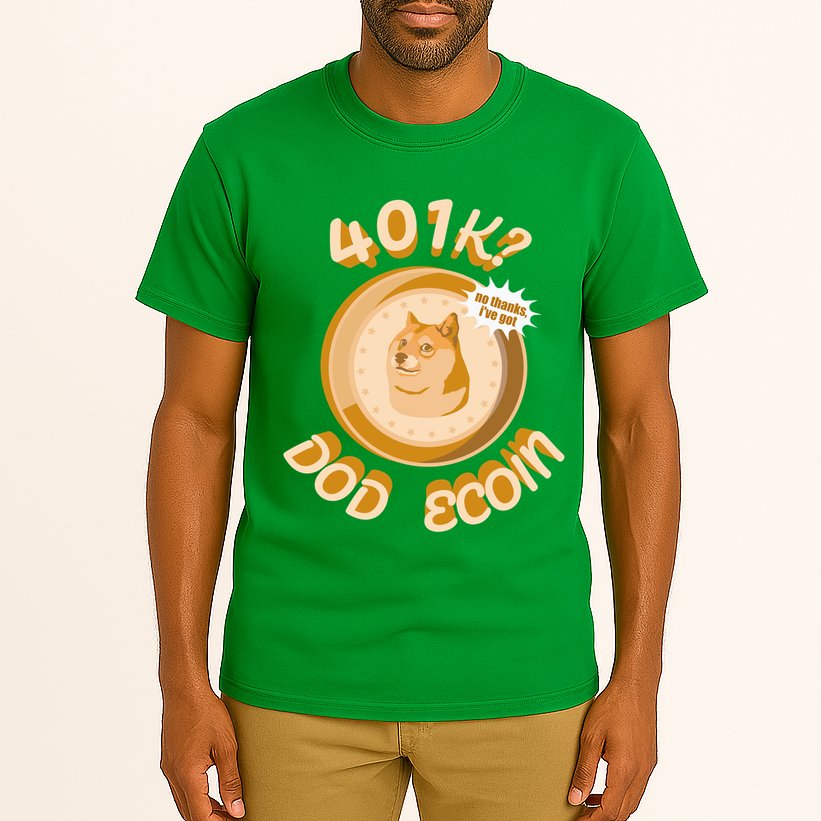 No Thanks I've Got Dogecoin Tall T-Shirt