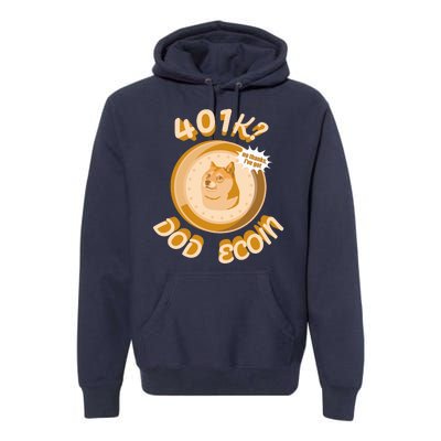 No Thanks I've Got Dogecoin Premium Hoodie