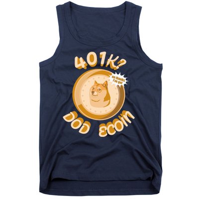 No Thanks I've Got Dogecoin Tank Top