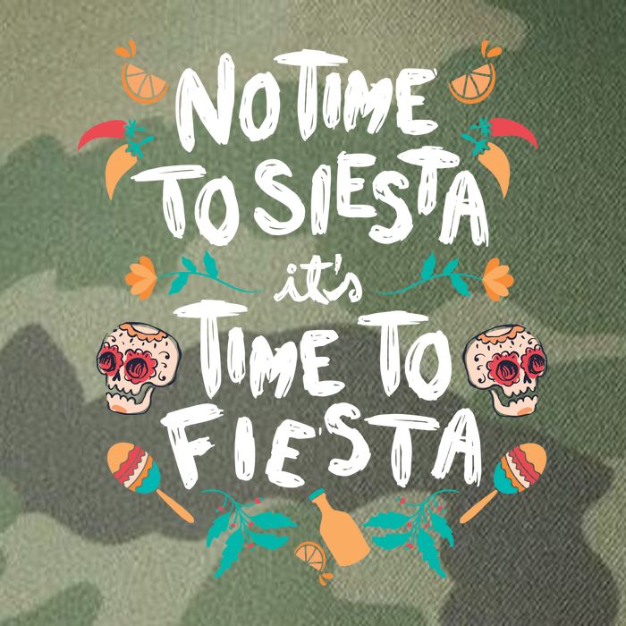 No Time To Siesta It's Time To Fiesta Legacy Tie Dye Trucker Hat