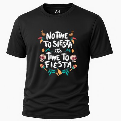 No Time To Siesta It's Time To Fiesta Performance Shirt