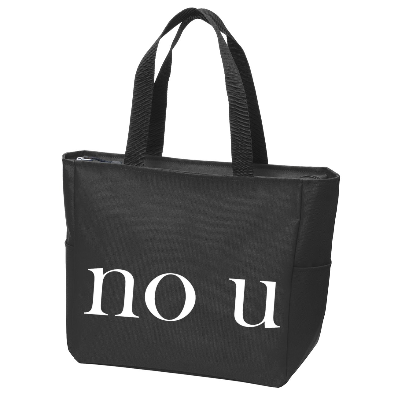 No U Meme Zip Tote Bag