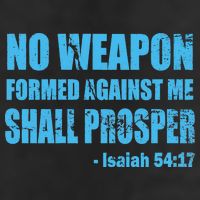 No Weapon Formed Against Me Shall Prosper Isaiah 15oz Campfire Ceramic Mug