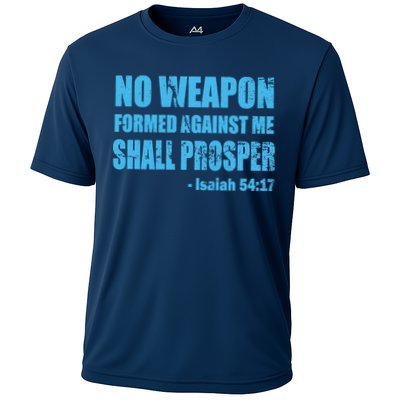 No Weapon Formed Against Me Shall Prosper Isaiah Performance Shirt
