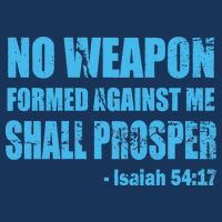 No Weapon Formed Against Me Shall Prosper Isaiah Apron