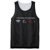 No WiFi No Battery Loading Geek Mesh Reversible Basketball Jersey Tank