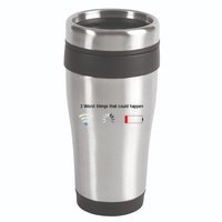 No WiFi No Battery Loading Geek 16oz Travel Tumbler