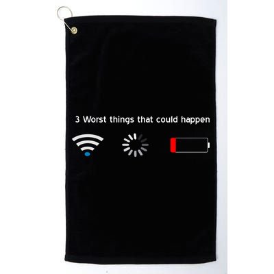 No WiFi No Battery Loading Geek Golf Towel