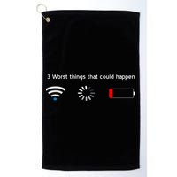 No WiFi No Battery Loading Geek Golf Towel