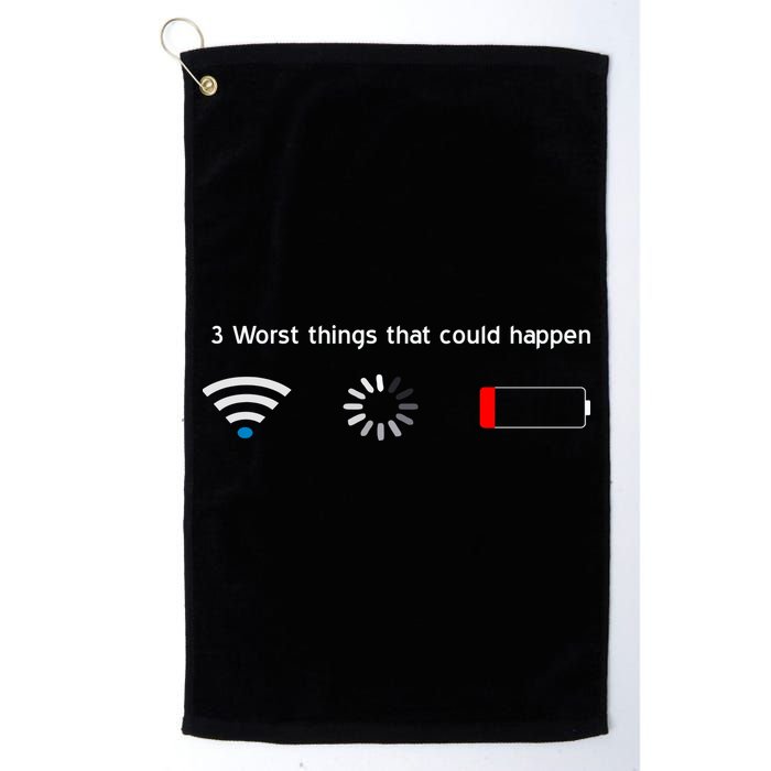 No WiFi No Battery Loading Geek Golf Towel