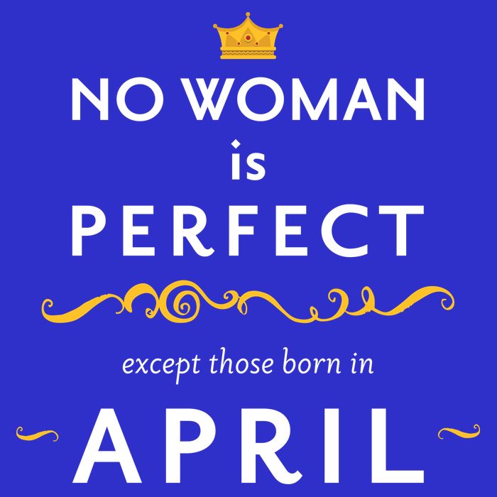 No Woman Is Perfect Except Those Born In April 16 in Basic Backpack