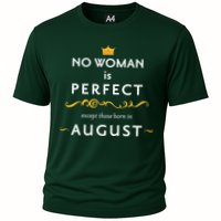 No Woman Is Perfect Except Those Born In August Performance Shirt